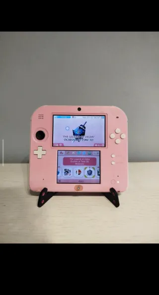 Nintendo 2DS Custom (CFW Luma) + R4 + Cargador