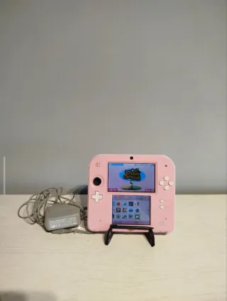 Nintendo 2DS Custom (CFW Luma) + Cargador + Juegos