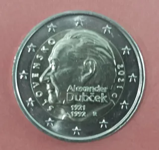 Moneda conmemorativa 2 euros Eslovaquia 2021. S/C
