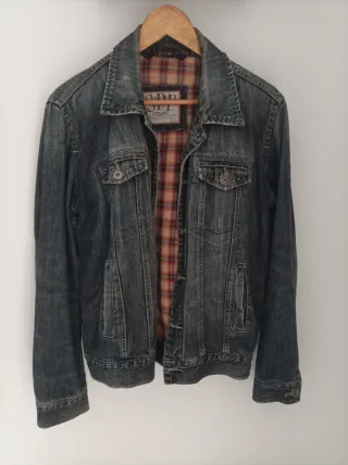 Chaqueta vaquera azul talla s