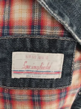 Chaqueta vaquera azul talla s