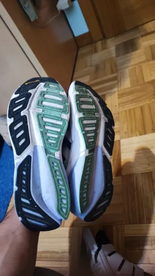 Adidas Deportivas Azul y Plata Adistar