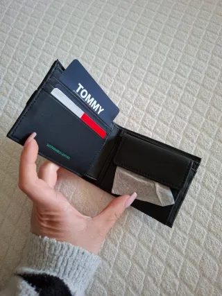 Portafoglio Tommy Jeans nero