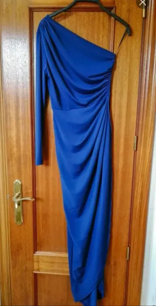 Vestido invitada azul talla XS