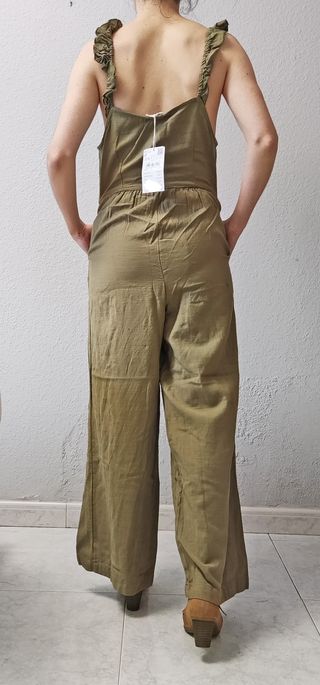 Mono largo pantalón verde militar M 38 Springfield