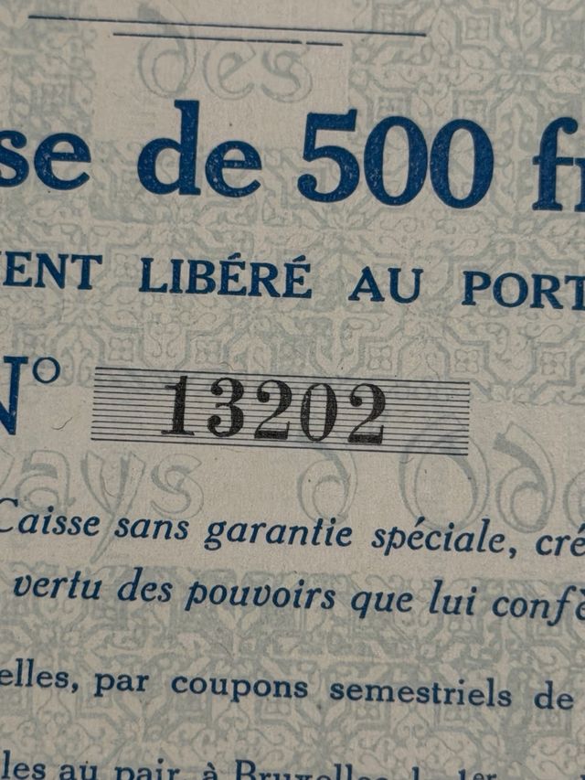 Bono de Caisse 5% Tramways d'Odessa 1917. Acciones