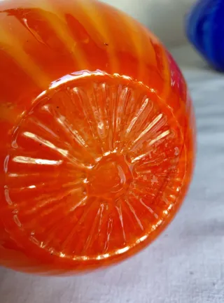 Coppia vasi Murano anni 60