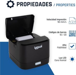 Impresora Térmica iggual TP Easy 58 USB