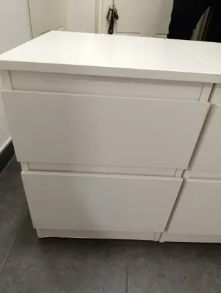 Comodini Ikea bianchi