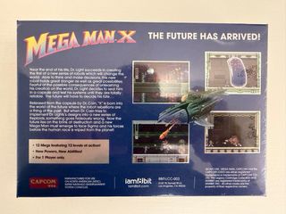 Mega Man X Precintado 30 aniversario SNES Capcom