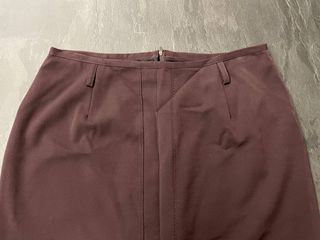 Gonna lunga donna bordeaux taglia 50