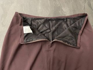 Gonna lunga donna bordeaux taglia 50