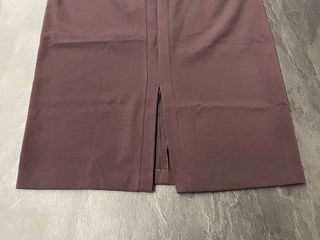 Gonna lunga donna bordeaux taglia 50