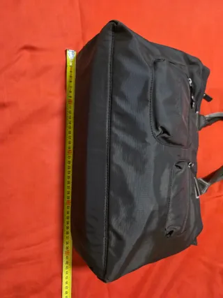 Borsa Samsonite nylon marrone cioccolato