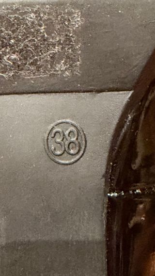 Merceditas charol negro Talla 38