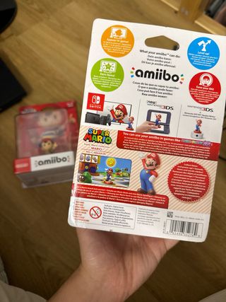 Amiibo Mario y Ness Nintendo