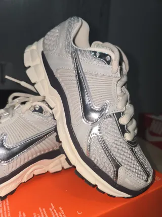 Zapatillas Nike Zoom Vomero 5 Mujer Gris/Plata