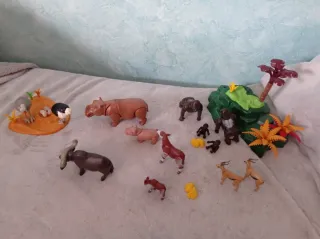Lote Animales Playmobil Safari