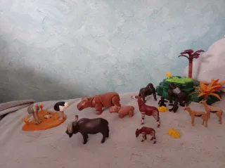 Lote Animales Playmobil Safari