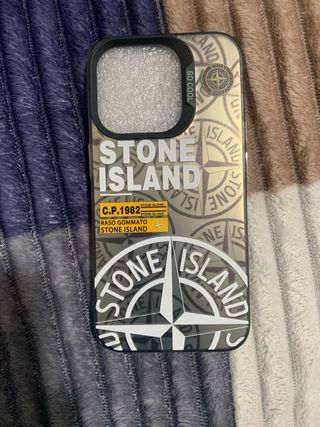 Funda Stone Island iPhone 14 Pro Max Gris