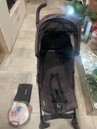 Silla Maclaren reclinable + cubre lluvia