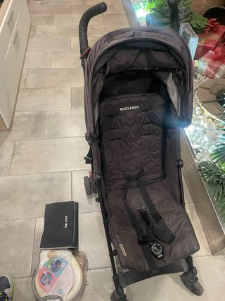 Silla Maclaren reclinable + cubre lluvia