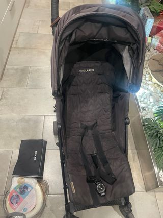 Silla Maclaren reclinable + cubre lluvia
