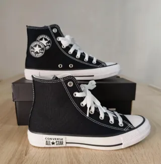Converse Chuck Taylor All Star Negras Talla 37
