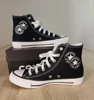 Converse Chuck Taylor All Star Negras Talla 37