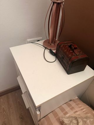 Mesitas de Noche Ikea Blancas