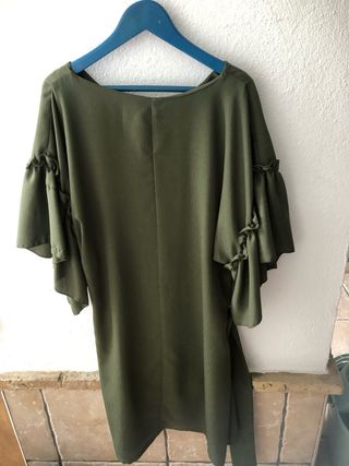 Vestido verde militar Munmo talla única