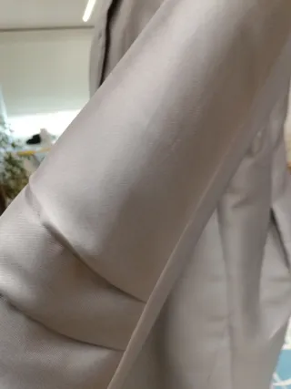 Abrigo fiesta Bona B.h gris plateado talla única