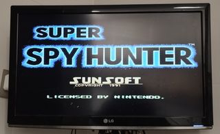 Juego NES Spy Hunter Sunsoft Nintendo