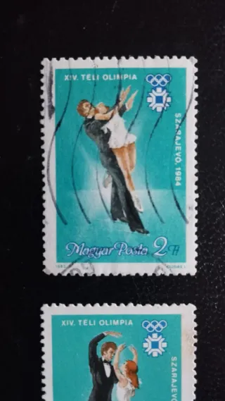 Sellos Patinaje Artístico Hungría - Lote 184