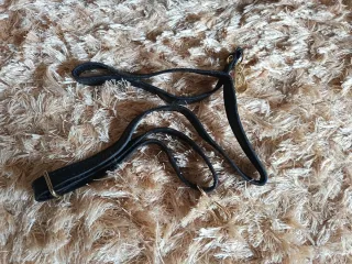 Bolso Piel Negro y Multicolor