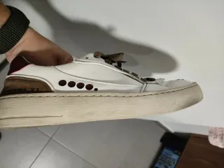 Zapatillas Dada talla 40 blancas y marrones