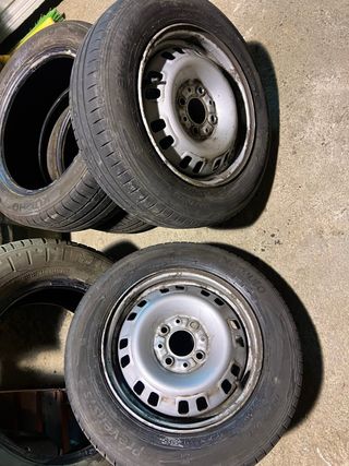 2 Llantas 13” 4x98 para Remolque/Carro