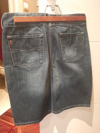 Falda vaquera Pepe Jeans azul