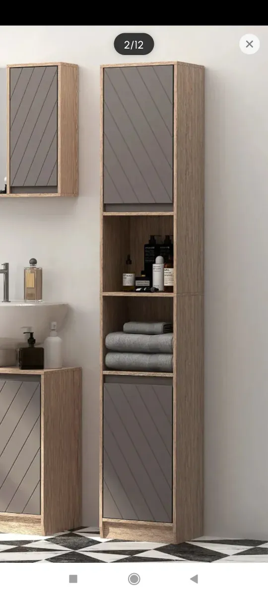 Armario columna de baño