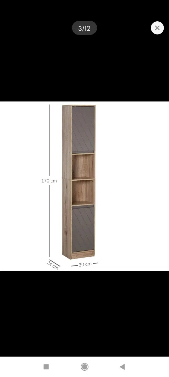 Armario columna de baño