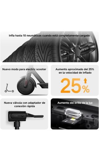 Inflador Portátil Digital