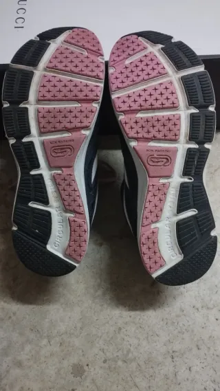 Scarpe donna Kalenji nere e rosa