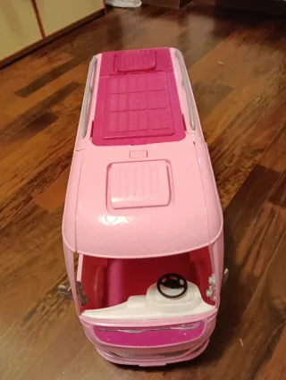 Camper Barbie originale rosa