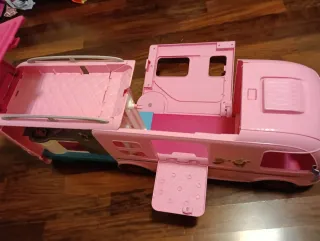 Camper Barbie originale rosa