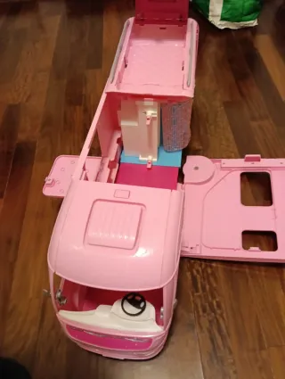 Camper Barbie originale rosa