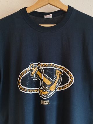 Camiseta Ibiza souvenir Screen Stars azul