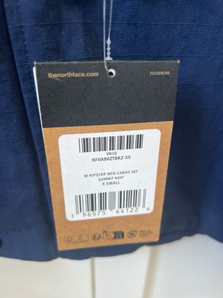 Chaqueta The North Face RipStop Azul