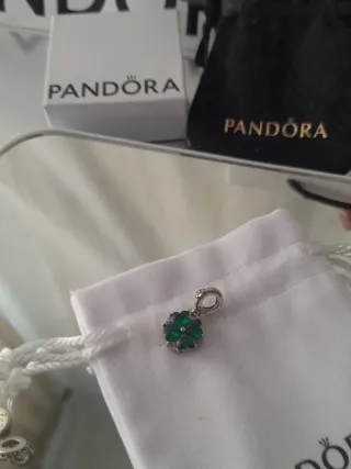 Pulsera Pandora Corazón Dorado Plata