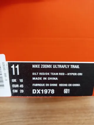 Nike ZoomX Ultrafly Trail Talla 45