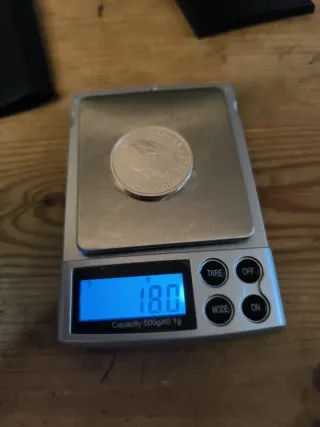 Moneda 2000 Pesetas Plata Madrid 1994